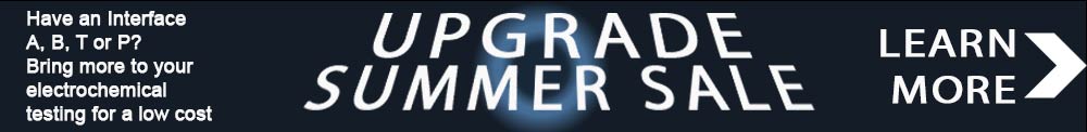 Gamry Summer Upgrades Sale