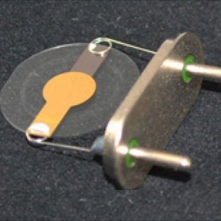 971-00010 Platinum Au-Coated Quartz Crystal 