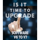 Upgrade your software version from 6 to 7
